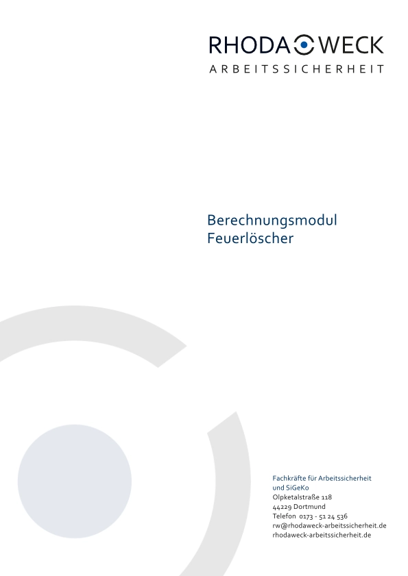 Berechnungsmodul